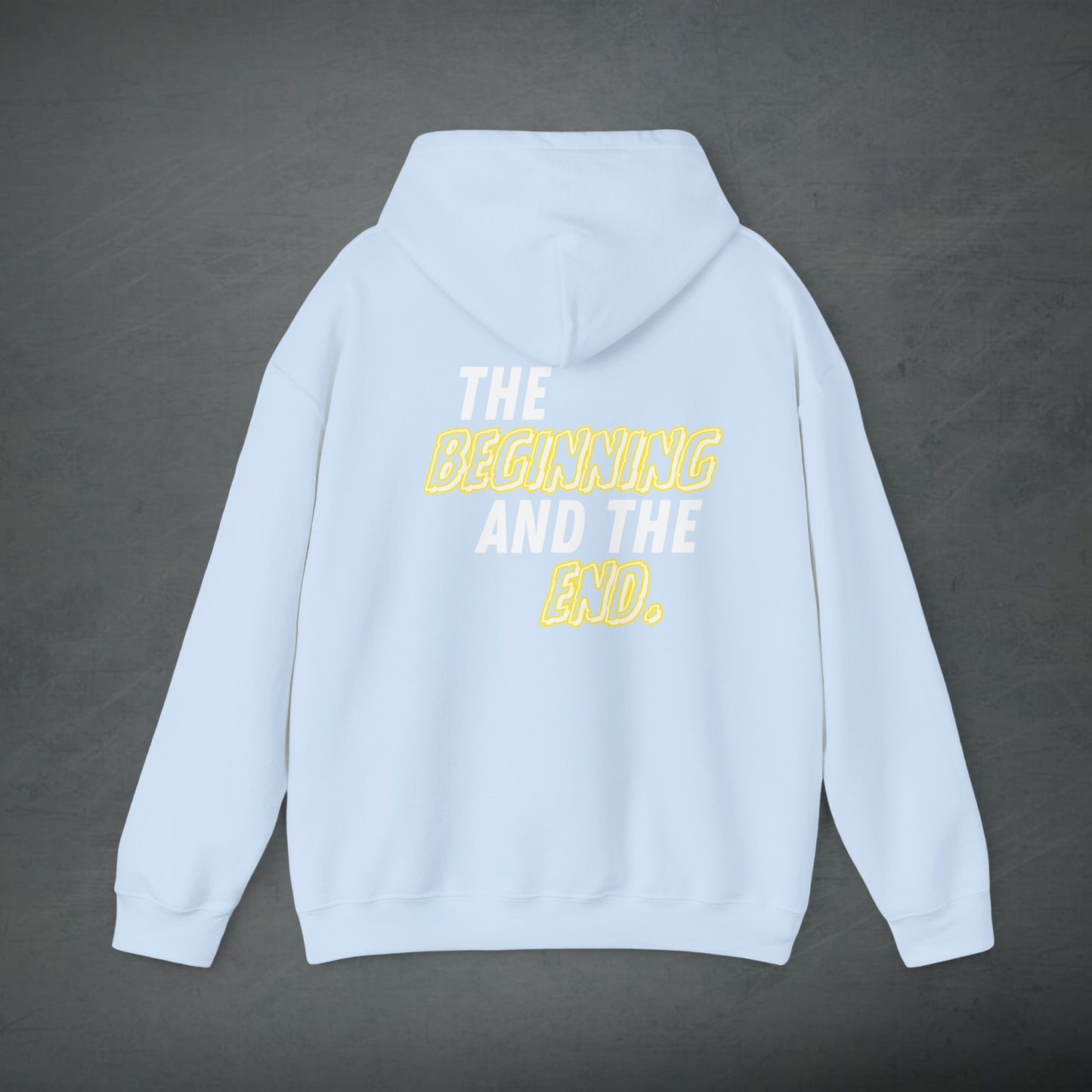 "CAROLINA BLUE" JESUS THE MIGHTY GOD HOODIE