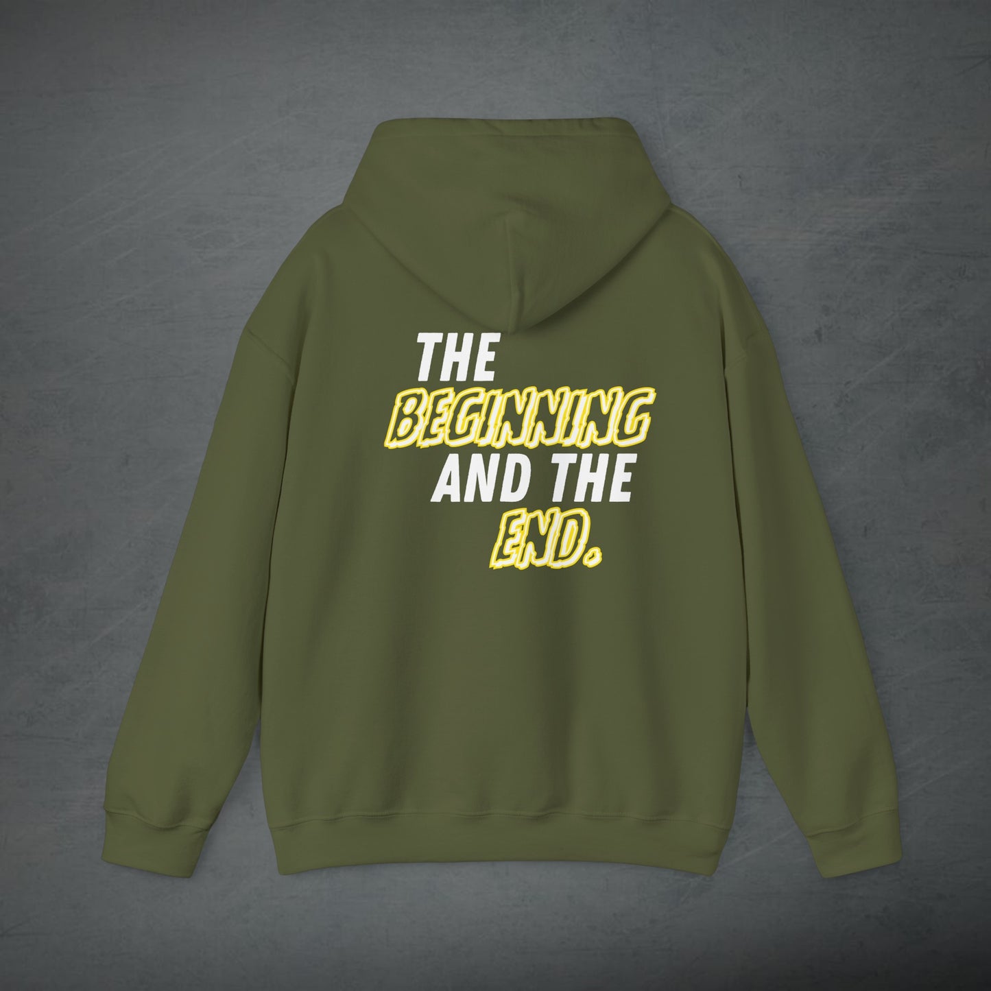 "MILITARY" JESUS THE MIGHTY GOD HOODIE