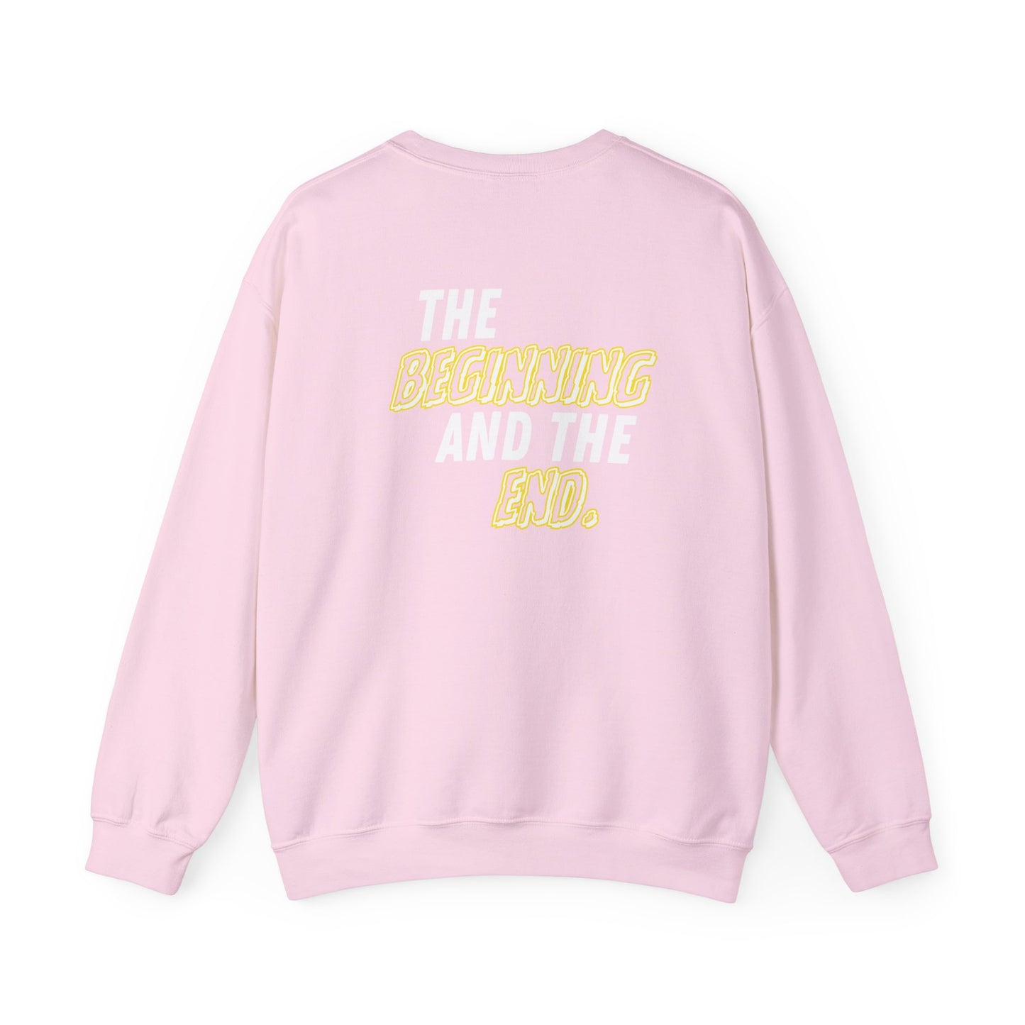 "PINK" JESUS THE MIGHTY GOD SWEATSHIRT