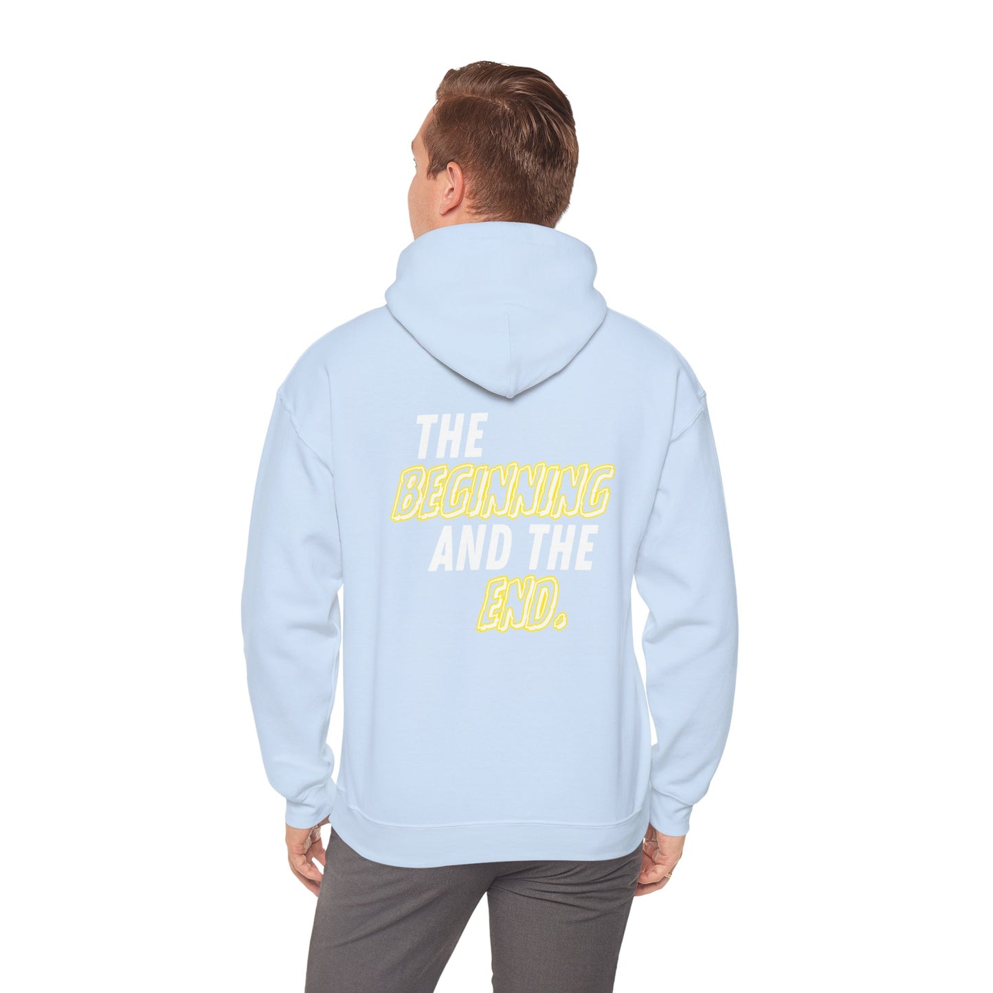 "CAROLINA BLUE" JESUS THE MIGHTY GOD HOODIE