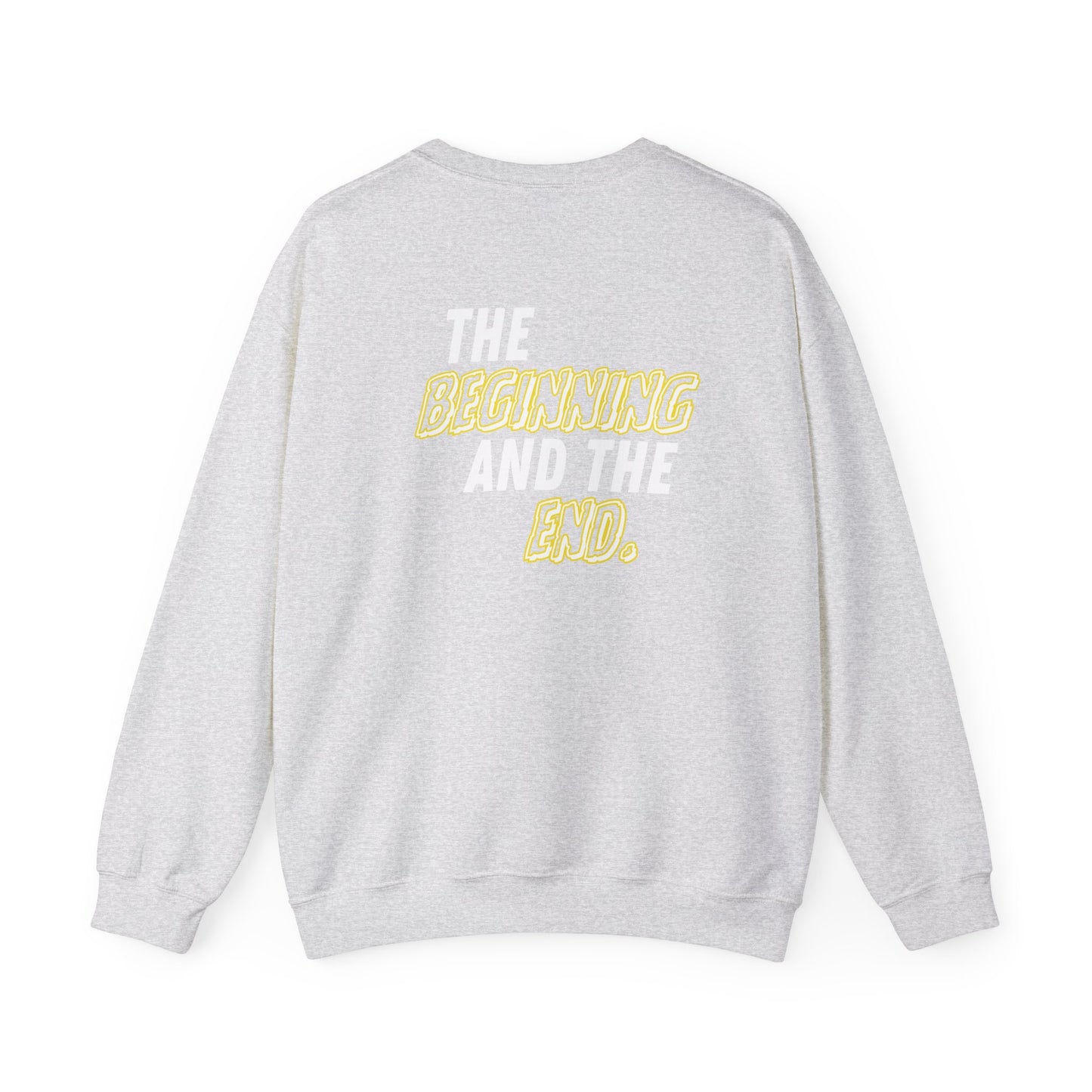 JESUS THE MIGHTY GOD SWEATSHIRT (BLACK/GREY)