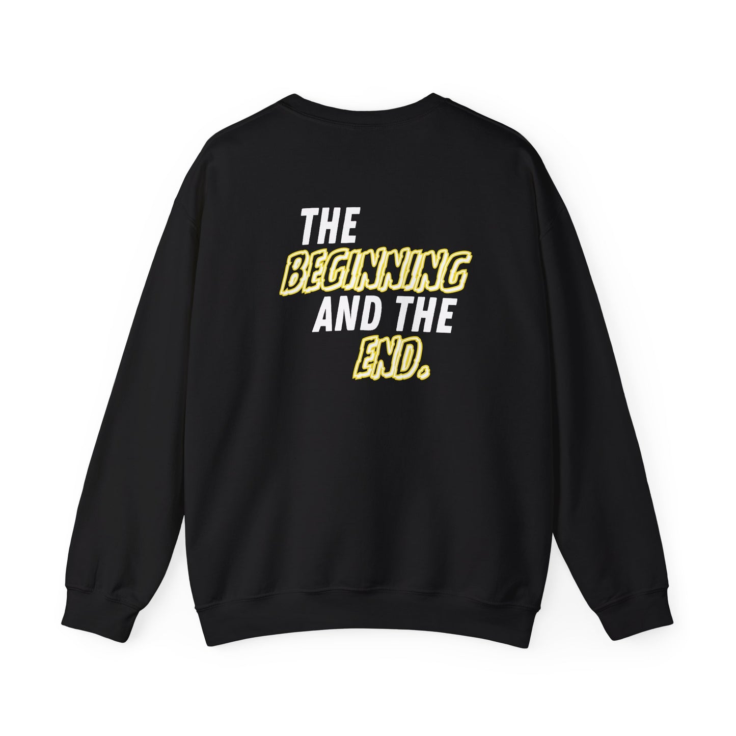 JESUS THE MIGHTY GOD SWEATSHIRT (BLACK/GREY)