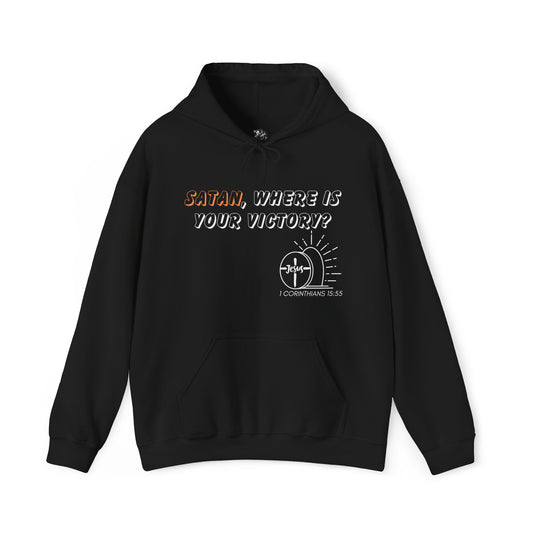 SATAN WHERE'S YOUR VICTORY? HOODIE