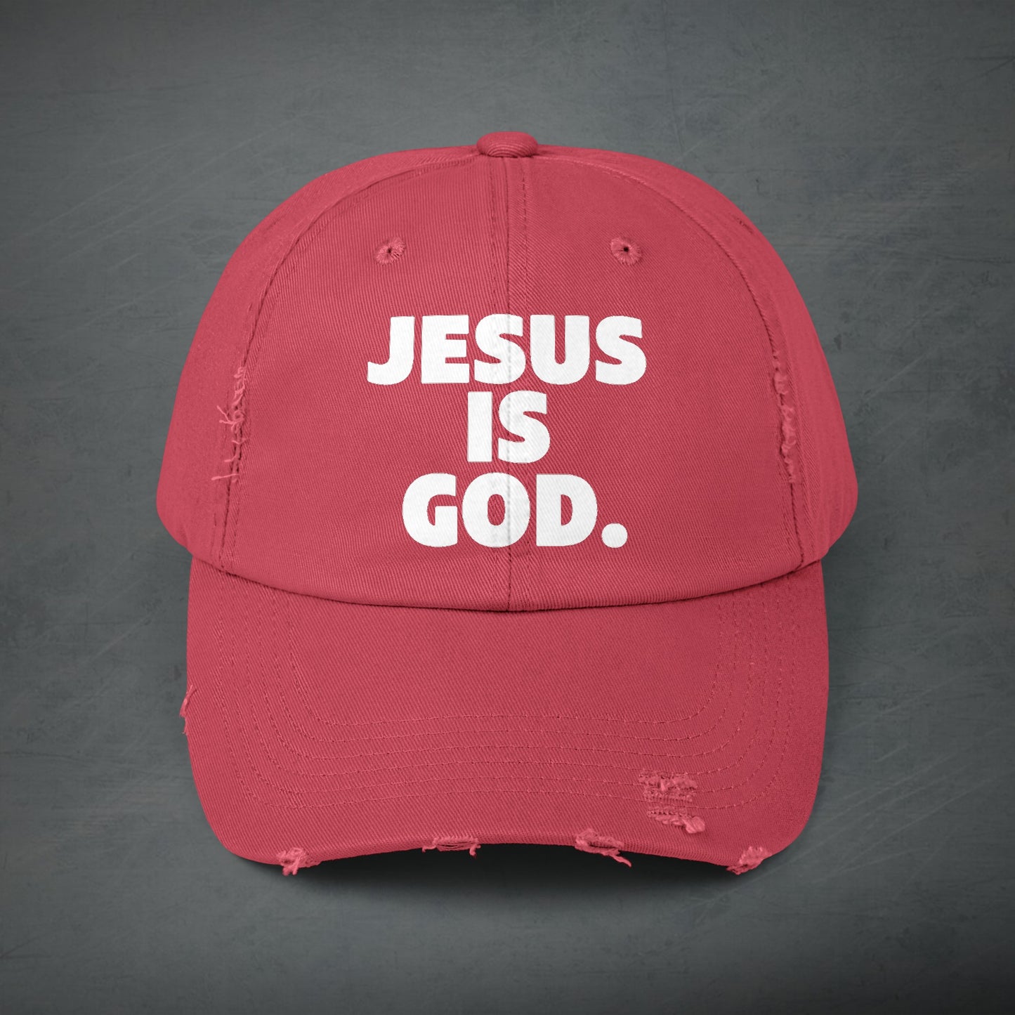 Jesus Is God - Cap (Brick)